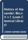 History of Alexander BksIV Vol 1