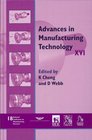 Advances in Manufacturing Technology XVI  NCMR 2002