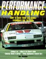 Performance Handling/How to Make Your Car Handle Techniques for the 1990s