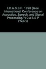 Acoustics Speech and Signal Processing  1998 IEEE International Conference