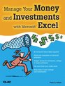 Manage Your Money and Investments with Microsoft Excel