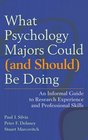 What Psychology Majors Could  Be Doing An Informal Guide to Research Experience and Professional Skills