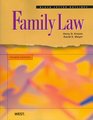 Black Letter Outline on Family Law