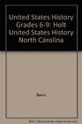 Creation And Development Of North Carolina In United States History North Carolina Edition