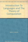 Introduction To Languages and The Theory of Computation