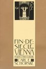 FinDeSiecle Vienna  Politics and Culture