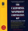 The California Nonprofit Corporation Kit With Corporate Records Binder  Disk
