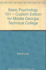 Basic Psychology 101  Custom Edition for Middle Georgia Technical College