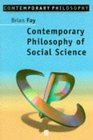 Contemporary Philosophy of Social Science A Multicultural Approach  1