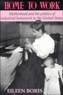 Home to Work  Motherhood and the Politics of Industrial Homework in the United States