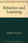 Behavior and learning