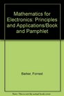 Mathematics for Electronics Principles and Applications/Book and Pamphlet