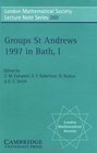 Groups St Andrews 1997 in Bath I