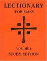 Lectionary for Mass Sundays Solemnities Feasts of the Lord and Saints  Study Edition