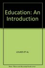Education An Introduction