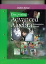 Discovering Advanced Algebra  An Investigative Approach