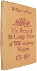 The Poems of St George Tucker of Williamsburg Virginia 17521827