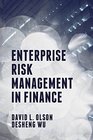 Enterprise Risk Management in Finance