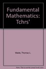 Fundamental Mathematics Tchrs'