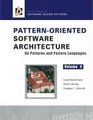 Pattern Oriented Software Architecture Volume 5 On Patterns and Pattern Languages