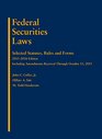 Federal Securities Laws Selected Statutes Rules and Forms 20152016