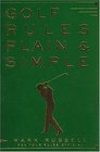 Golf Rules Plain  Simple