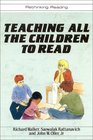 Teaching All the Children to Read Concentrated Language Encounter Techniques