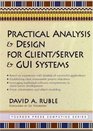 Practical Analysis and Design for Client/Server and GUI Systems