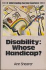Disability Whose Handicap