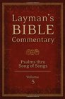 LAYMAN'S BIBLE COMMENTARY VOL 5