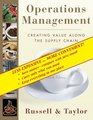 Operations Management Creating Value Along the Supply Chain 6th Edition Binder Ready