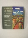Essentials of Business CD ROM