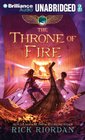 The Throne of Fire (Kane Chronicles, Bk 2) (Audio CD) (Unabridged)