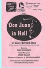Hickory Community Theater Don Juan in Hell An Adaptation and Abridgement