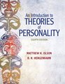 Introduction to Theories of Personality An