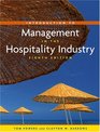 Introduction to Management in the Hospitality Industry Eighth Edition and NRAEF Student Workbook  Package