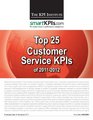 Top 25 Customer Service KPIs of 20112012