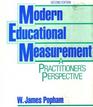 Modern Educational Measurement A Practitioner's Perspective