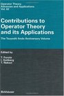 Contributions to Operator Theory and its Applications The Tsuyoshi Ando Anniversary Volume
