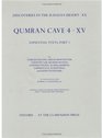 Qumran Cave 4 XV The Sapiential Texts Part 1