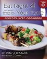 Eat Right 4 Your Type Personalized Cookbook Type O 150 Healthy Recipes For Your Blood Type Diet