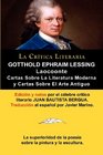 Lessing Laocoonte  y Cartas Sobre La Literatura Moderna y Sobre El Arte Antiguo Coleccin  Bergua Ediciones Ibricas