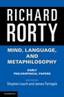Mind Language and Metaphilosophy Early Philosophical Papers
