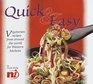 Quick and Easy Vegetarian Cook Book