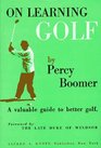 On Learning Golf  A Valuable Guide to Better Golf