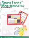 Rightstart Mathematics Level D Worksheets