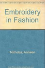Embroidery in fashion