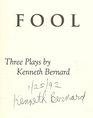 Curse of Fool Three Plays