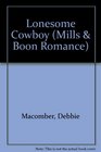 Lonesome Cowboy (Mills  Boon Large Print Romances)