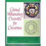 Colonial Williamsburg Decorates for Christmas StepByStep Illustrated Instructions for Christmas Decorations That You Can Make for Your Home